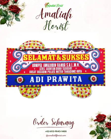 Papan Bunga Ucapan Selamat Selumit